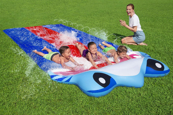 Bestway H2Ogo Slide Splashy Shark 488Cm