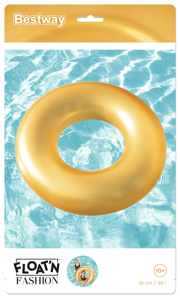 Bestway Swim Ring Gold 91Cm