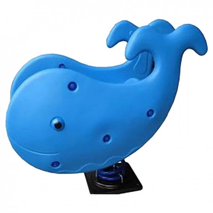 Blue Whale Shape Outdoor Seesaw