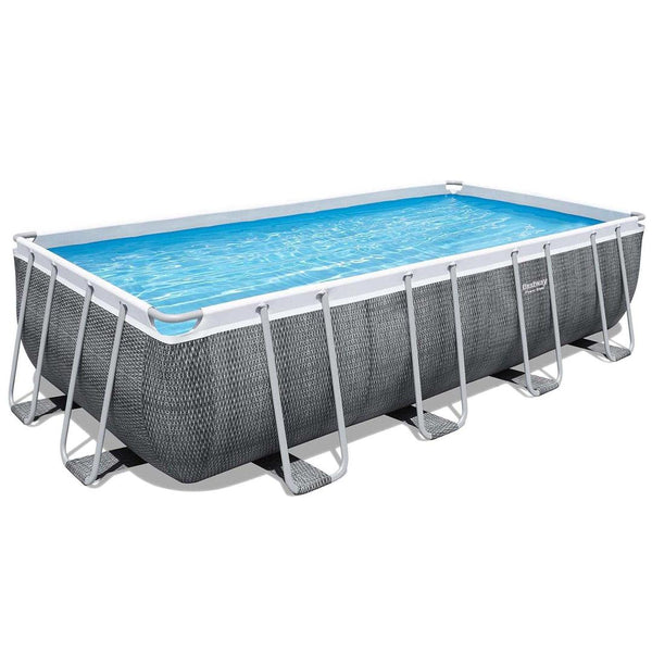 Bestway Pool Rectangular Power Steel 5.49mx2.74mx1.22