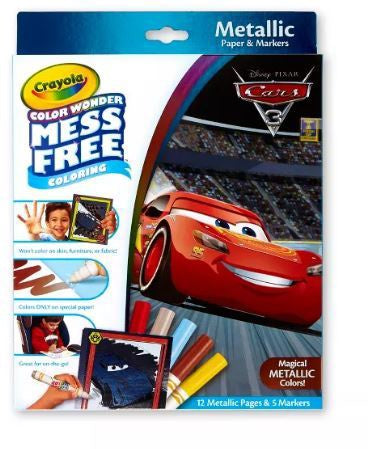 Color Wonder Metallic Box Set, Cars 3