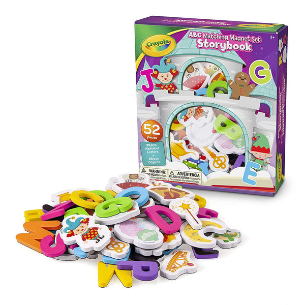 Crayola - ABC Matching Magnet Set - Storybook