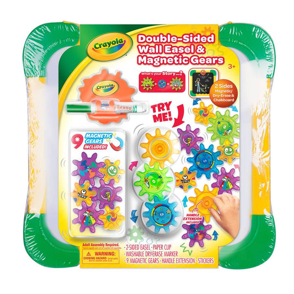 Crayola - Wall Easel & Magnetic Gears