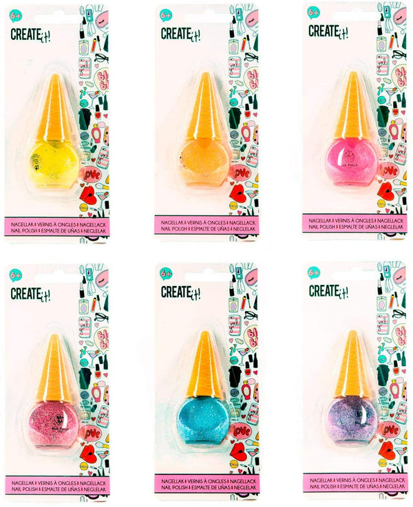 CREATE IT! NAILPOLISH ICECREAM DISCO, 1PK, 6 ASS