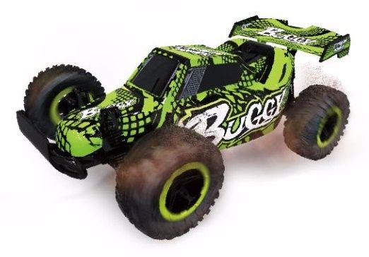 D-Power - Remote Controlled Cross Country Car 1:16 2.4G R/C - Buggy-Green