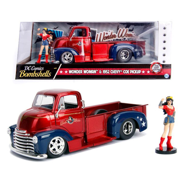 DC Bombshells 1952 Chevy COE Pickup 1:24