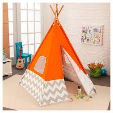 Deluxe Play Teepee - Orange