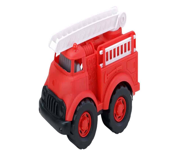 ECO FRIENDLY FIRE ENGINE BRICKS VEHICLE  Roll Up