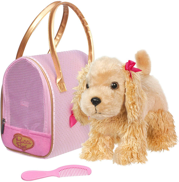 Glam Gold Dot Bag & C. Spaniel