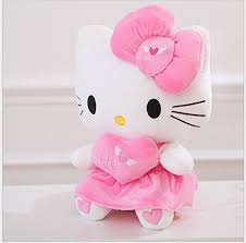 HELLO KITTY FACE PLUSH - Plan Toys