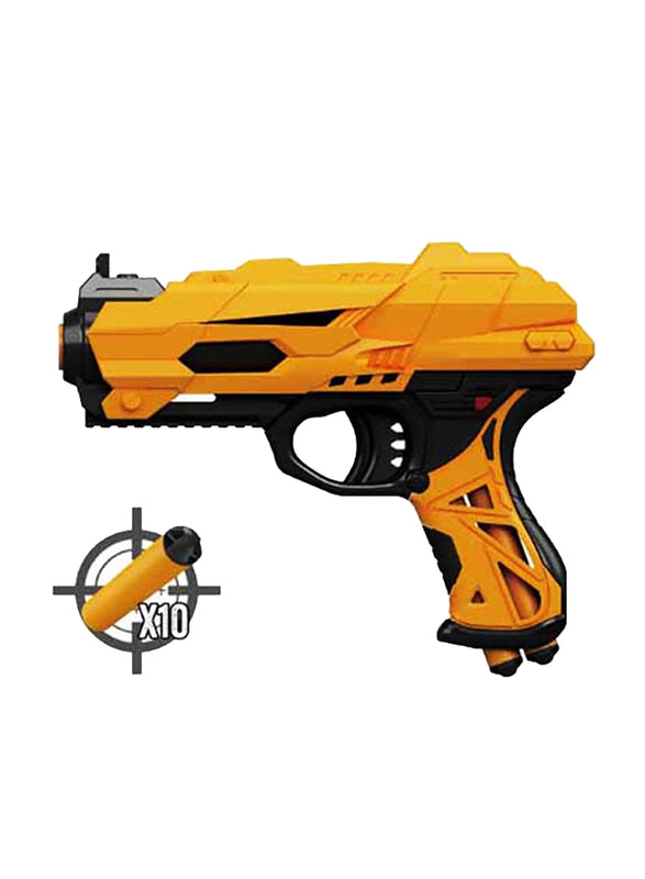 HIGH SPEED YELLOW PISTOL SOFT BULLET GUN  Roll Up