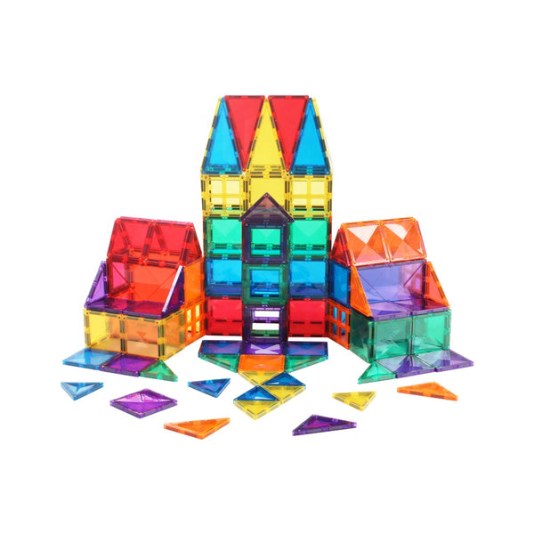 Imagine Tiles 62 Pieces 3D Magnetic Building Tile Set