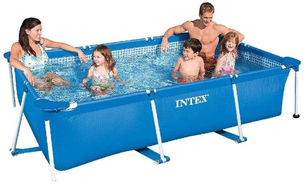 INTEX RECT.FRAME  POOL W/O PUMP(2.2x1.5x.6)