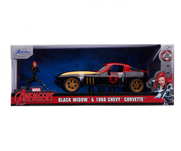 Jada - Marvel Black Widow 1966 Chevy 1:24