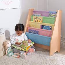 Kidkraft Sling Bookshelf Pastel