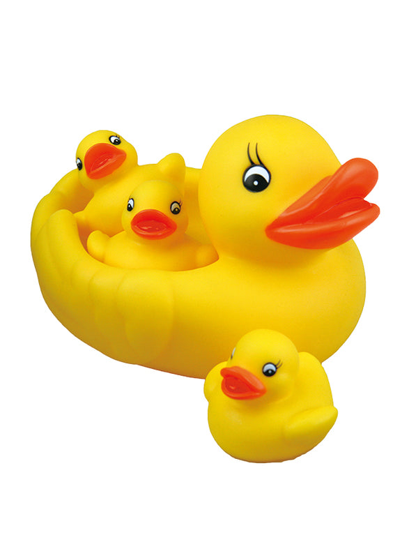 Little Hero  Ducky Family Bathing Set - Yellow