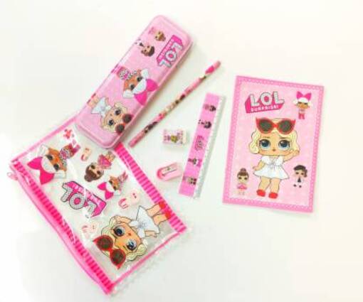 Lol Surprise! Coloring Set With Metal Pencil Case