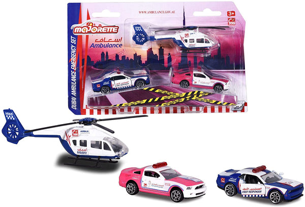 MAJORETTE - DUBAI AMBULANCE EMERGENCY SET