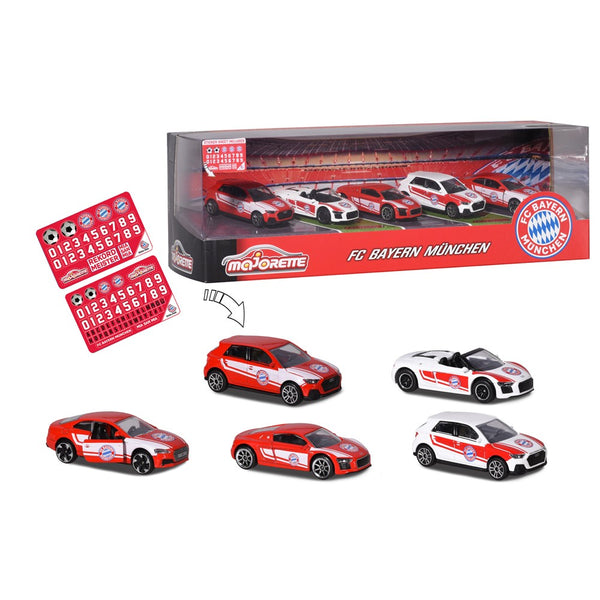 MAJORETTE - FCB 5 pcs Giftpack