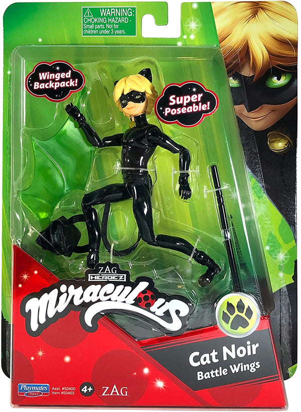 Miraculous -  Moments Small Dolls  - Cat Noir Battle Wings