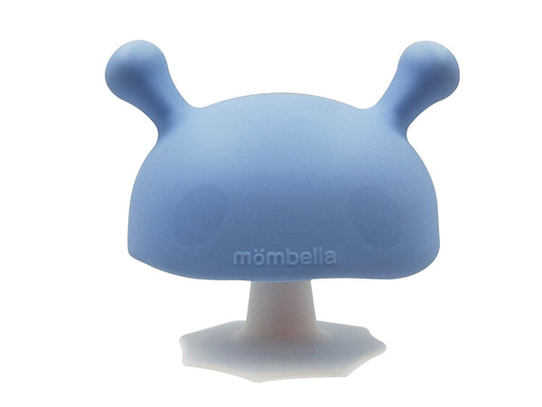 MOMBELLA MUSHROOM SOOTHING TEETHER-LIGTH BLUE