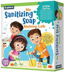 My Sanitizing Soap Making Lab