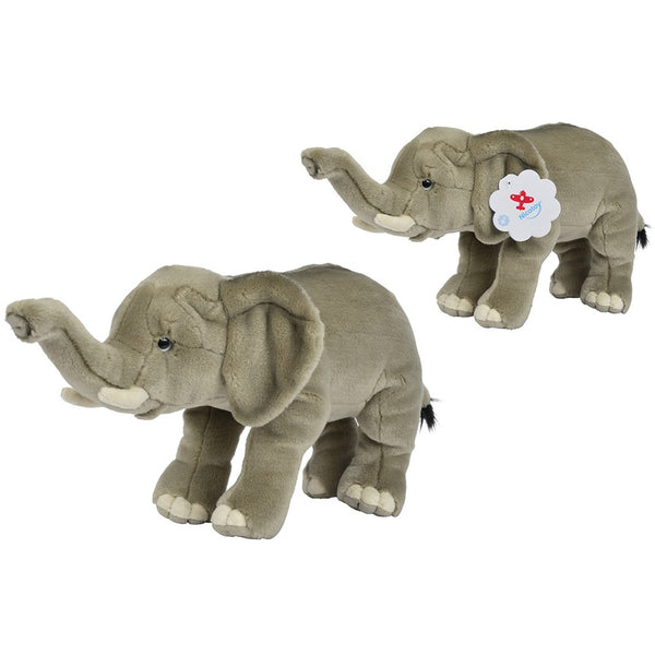 NICOTOY - FLOPPY AFRICAN ELEPHANT W/BEANS (33CM,HT