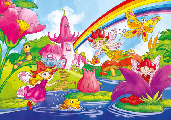 Noris - NORIS - XXL PUZZLE FAIRY LAND, 45PCS