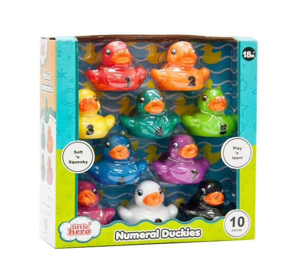 Numeral Duckies - Multicolour