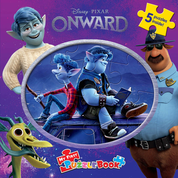 Phidal Disney Pixar Onward My First Puzzle Book - English