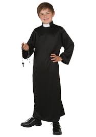 Priest Saint Kids Costume