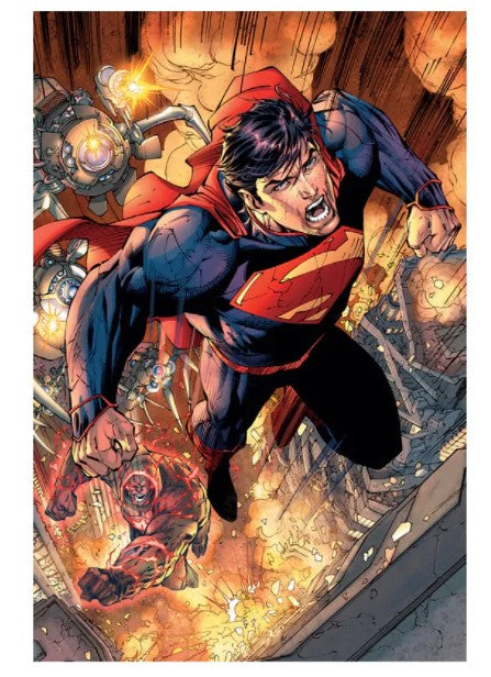 Prime 3D Puzzles - DC Comics - Superman 300 pcs Puzzle in Collectible Tin book