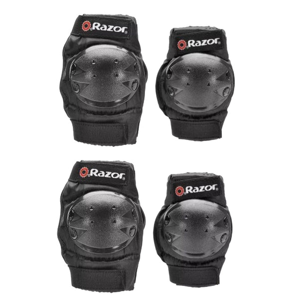 Razor Child Elbow & Knee Pads Black