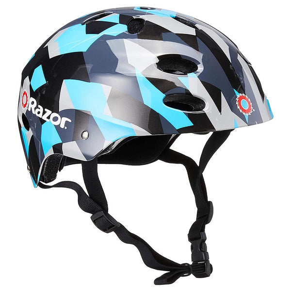 Razor Child Helmet Blue Geo V-17