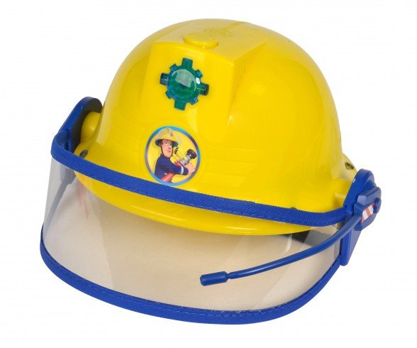 SIMBA - FIREMAN SAM PLASTIC HELMET W/ MICROPHONE