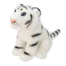 SOFT TOYS MEDIUM - CLASSIC (White Tiger)