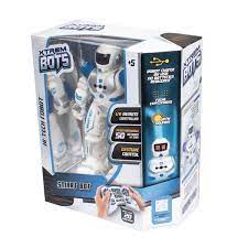 Xtrem Bots Smart Bot XTR with Remote Control Moving Dancing Robot Toy - Blue & White